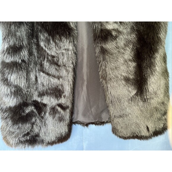Mossimo Vest Womens Size X-Small Faux Fur Lined soft Fall Cozy - Picture 3 of 6